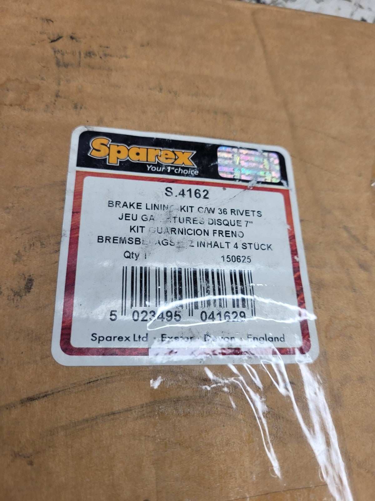 S.4162 SPAREX Brake Disc Set M6-9-1 Fits Volvo S.4162-SPX_4