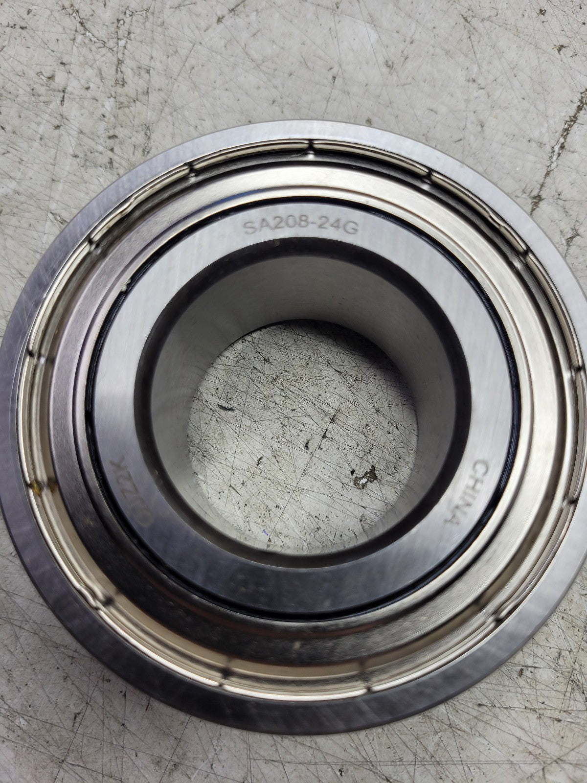 SA208-24G WESTWARD BEARING Straight Bore, 1-1/2 in Bore Diam., 3.1496 in OD