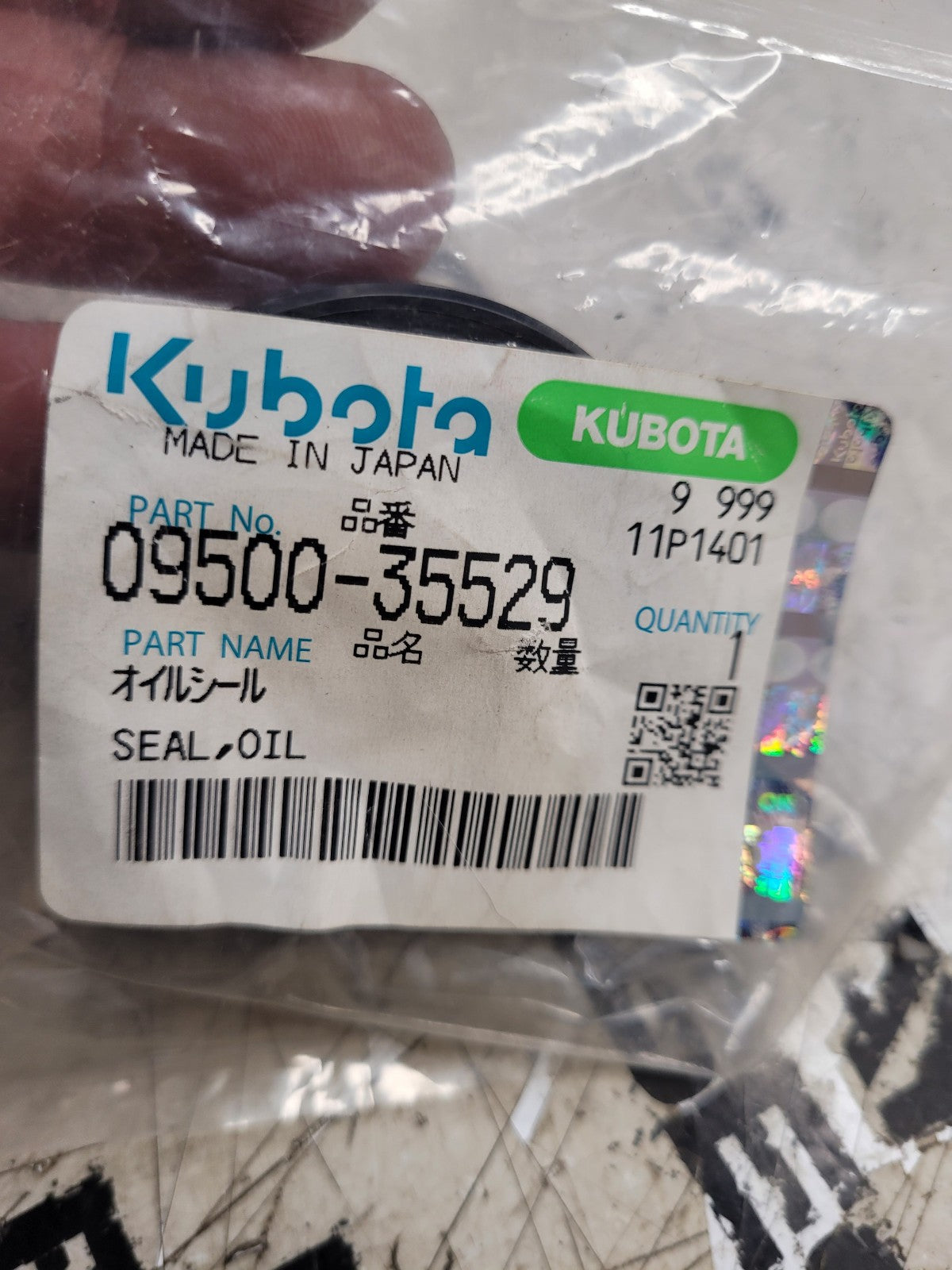 09500-35529 Genuine Kubota Oil Seal