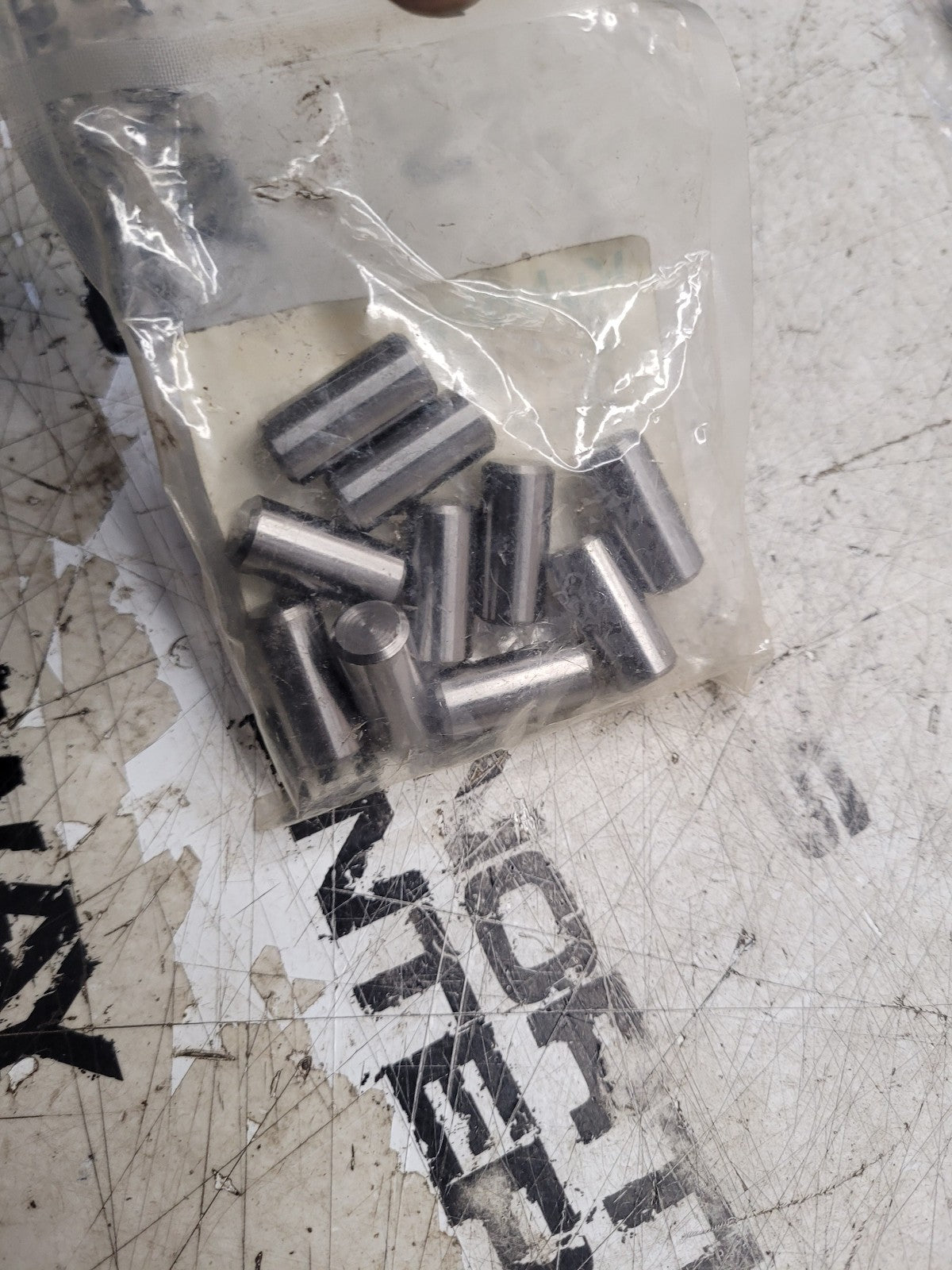 New pack of 10 dowel pins - 05012-01020 Kubota