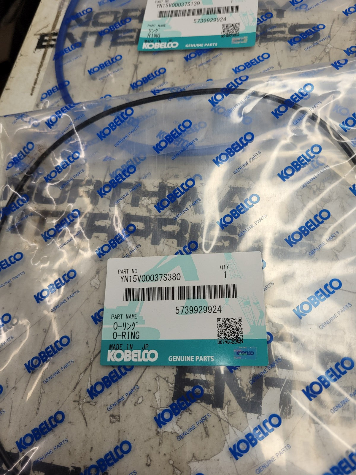 YN15V00037R450 Travel Motor Seal Kit For Kobelco SK200-8 SK210-8 SK210-9 SK215SR