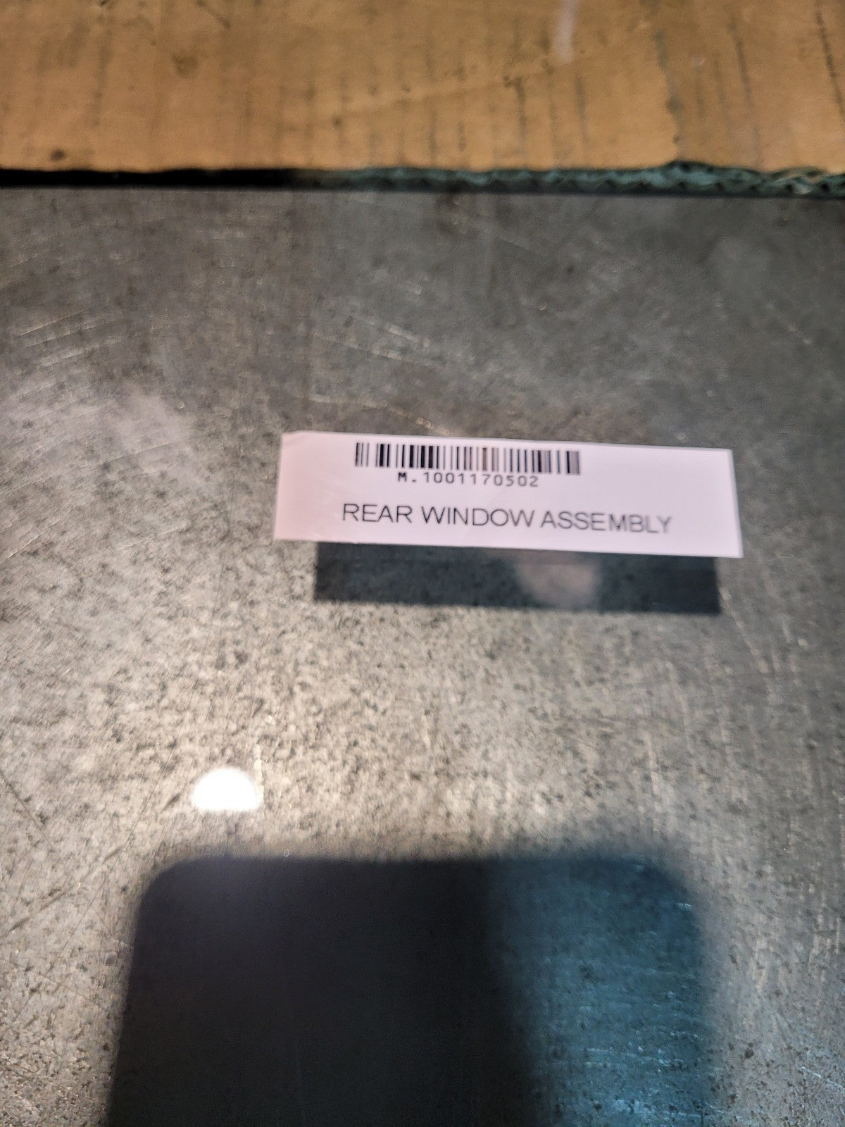 New Genuine JLG 1001170502 Cab Rear Window