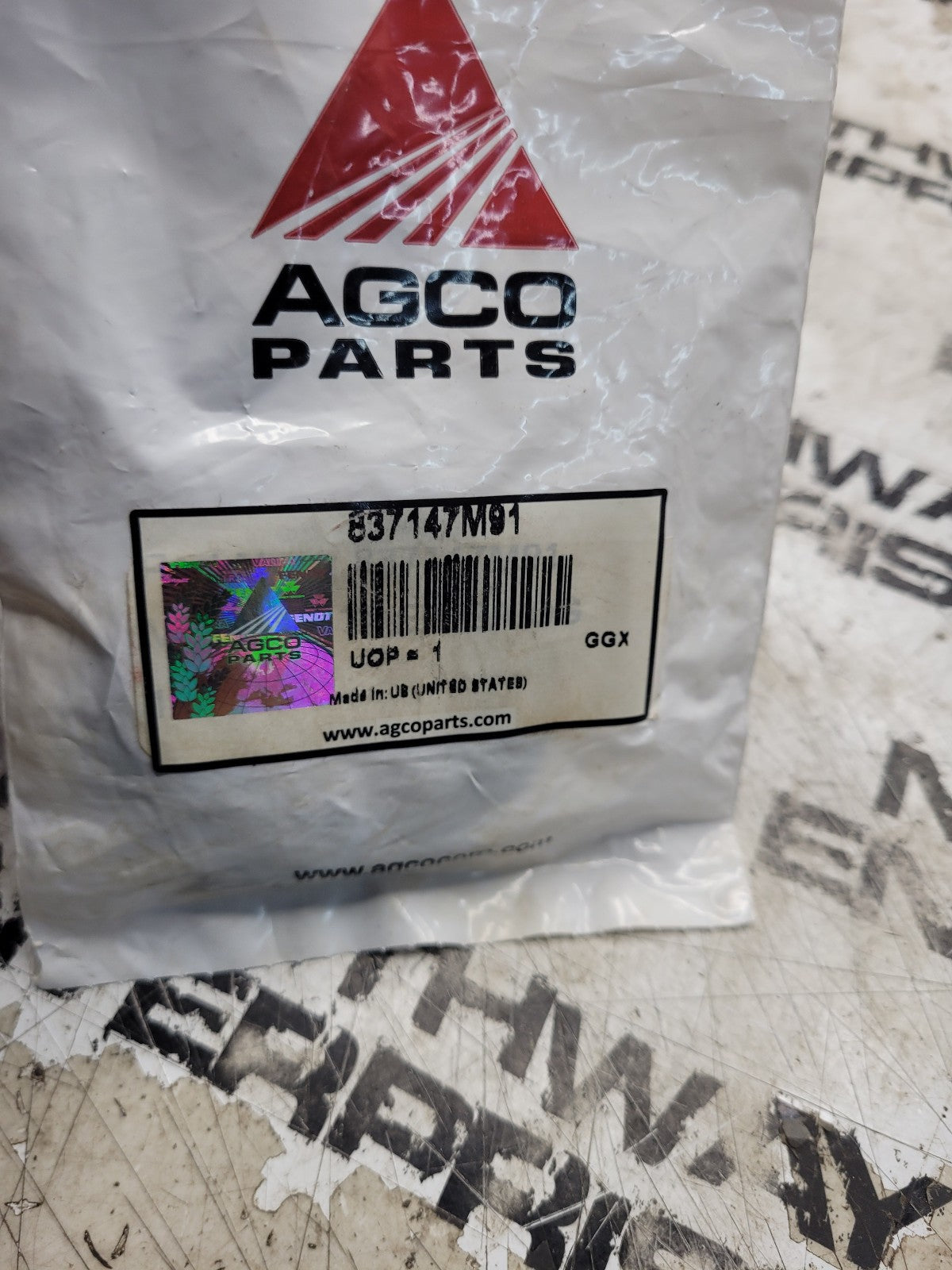 837147M91 New Genuine AGCO Seal Kit