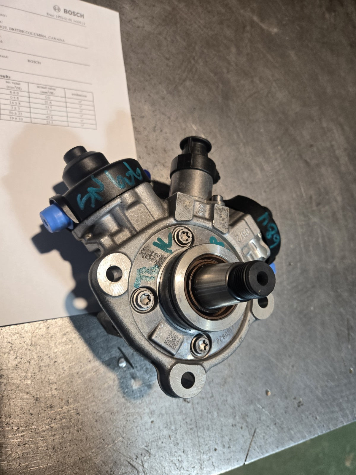 TESTED 0445010684 Bosch CP4 High Pressure Injection Pump 3.0l Ecodiesel