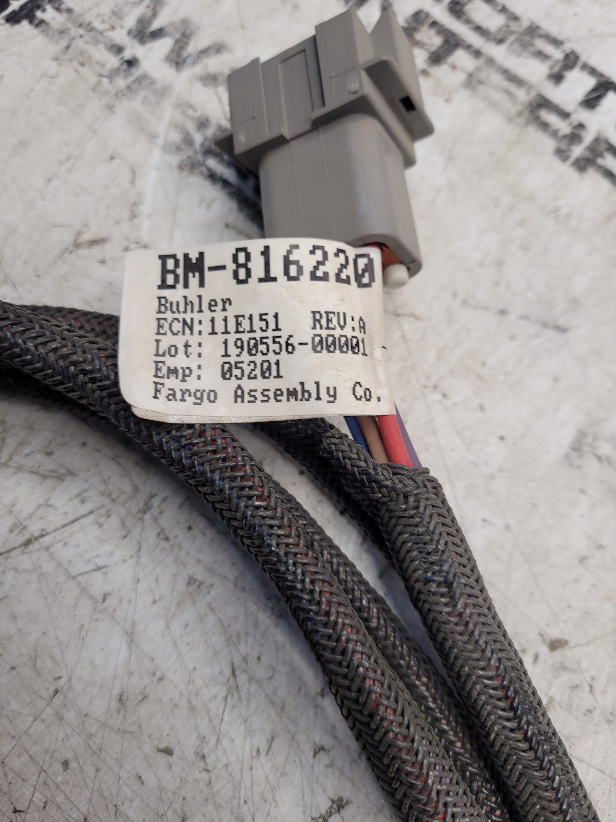 New bm-816220 Bohler 190556-00001 Harness