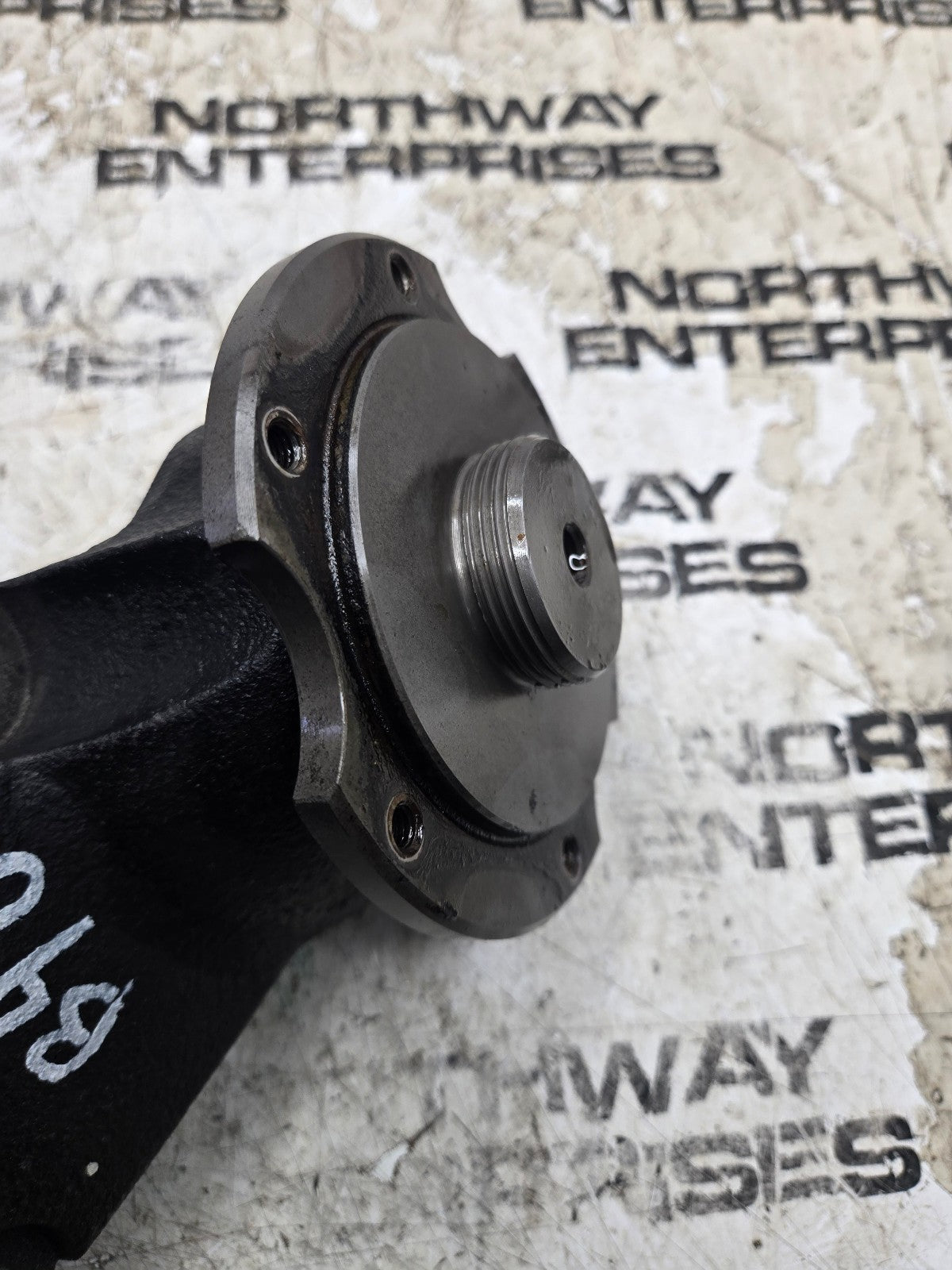 68206041AB 5308958 Cummins 3500 6.7 fan hub mount pulley bracket dodge 13-18