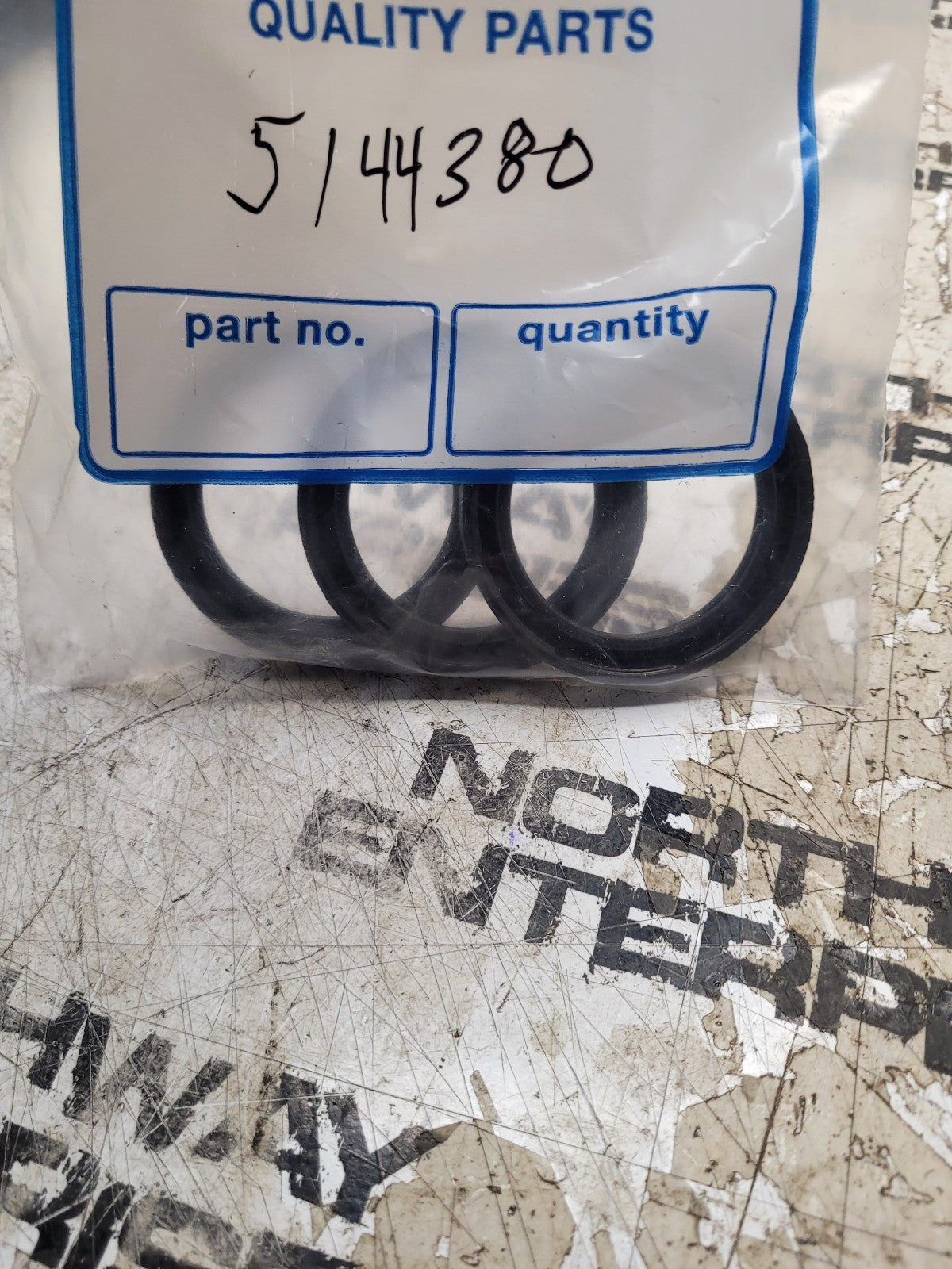 LOT OF 3 - 5144380 - Double Lip Seal - 45 mm ID x 60 mm OD x 7 mm Thk