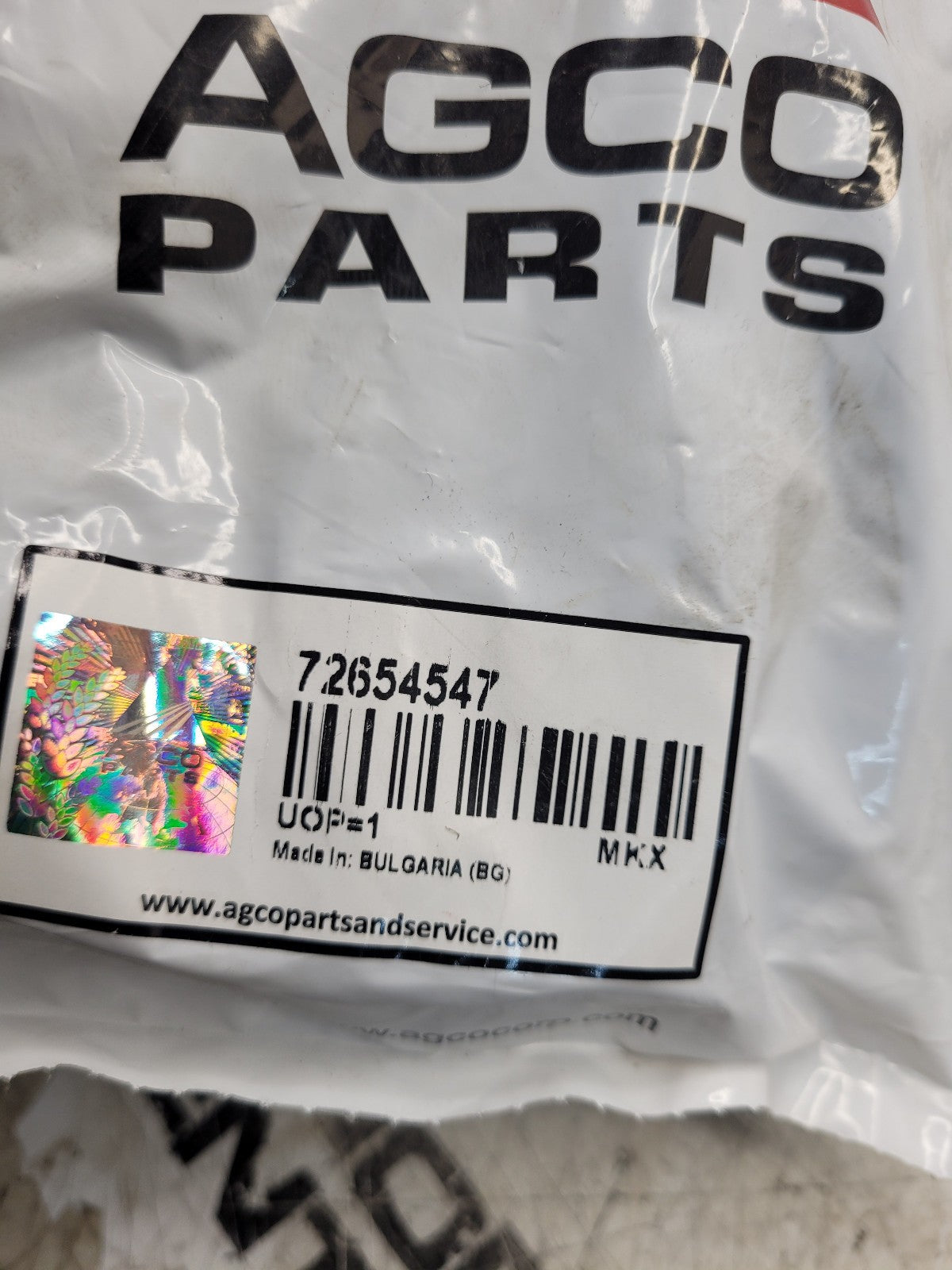 AGCO 72654547 GENUINE OEM GASKET