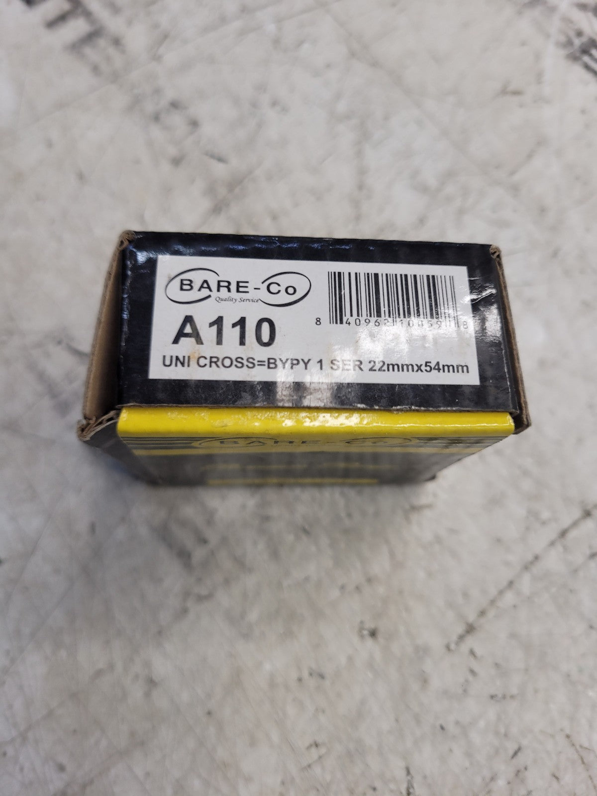 BARE-CO A010 22mm x 55mm PTO Shaft Universal Joint (External Circlip)