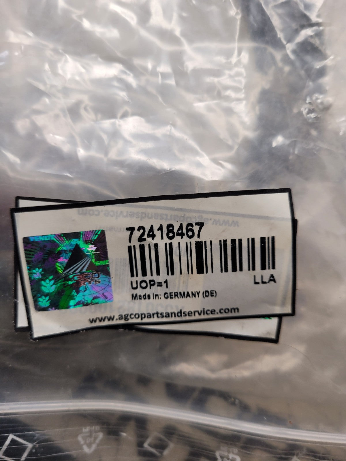 72418467 GENUINE AGCO OIL SEAL