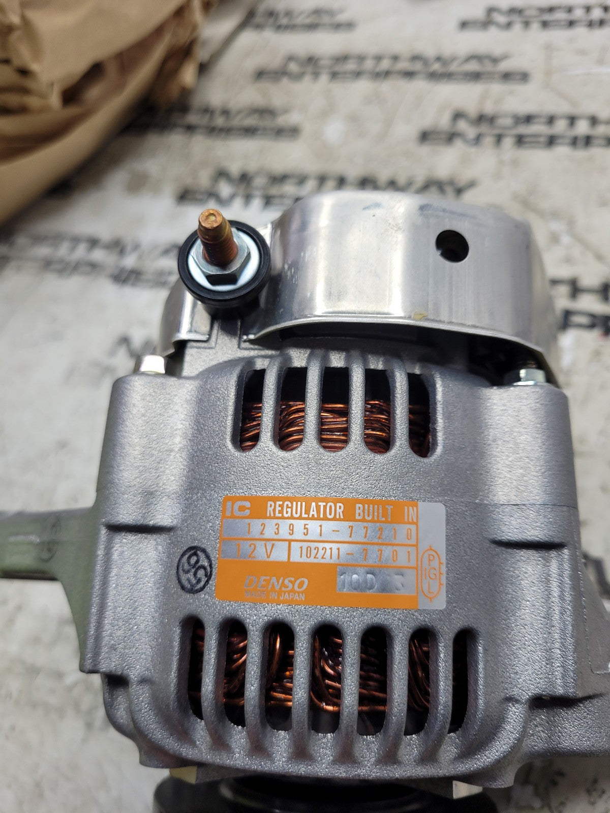 NEW OEM JOHN DEERE MIA884640 ALTERNATOR 123951-77210 12V DENSO