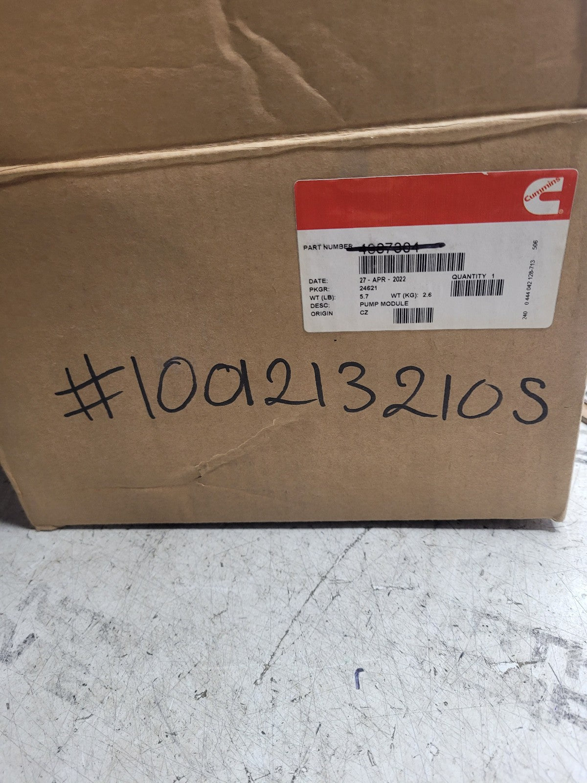 NEW CUMMINS 1001213210S / 4387304 UREA Doser Fluid Supply Module 6.7 ISB/QSB