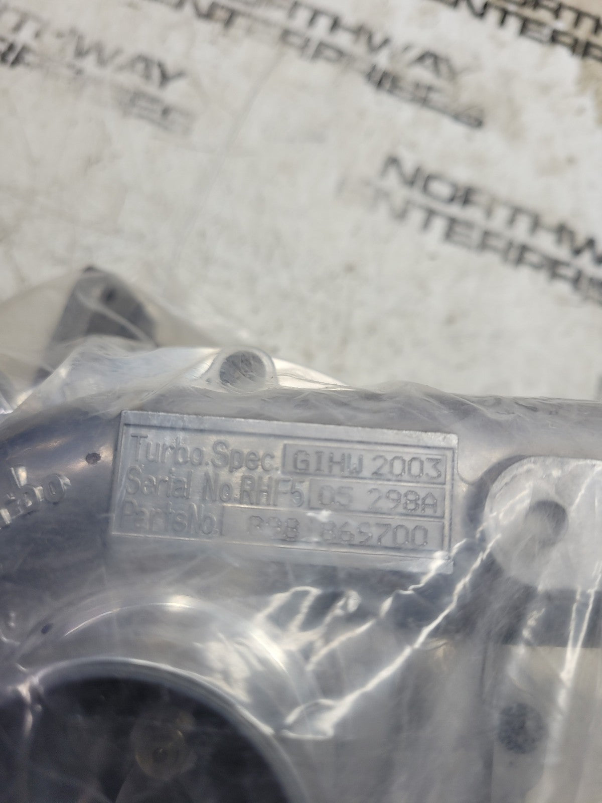 NEW GENUINE OEM RHF5 Turbocharger VA430200 8-98186970-0 for Isuzu 4JJ1