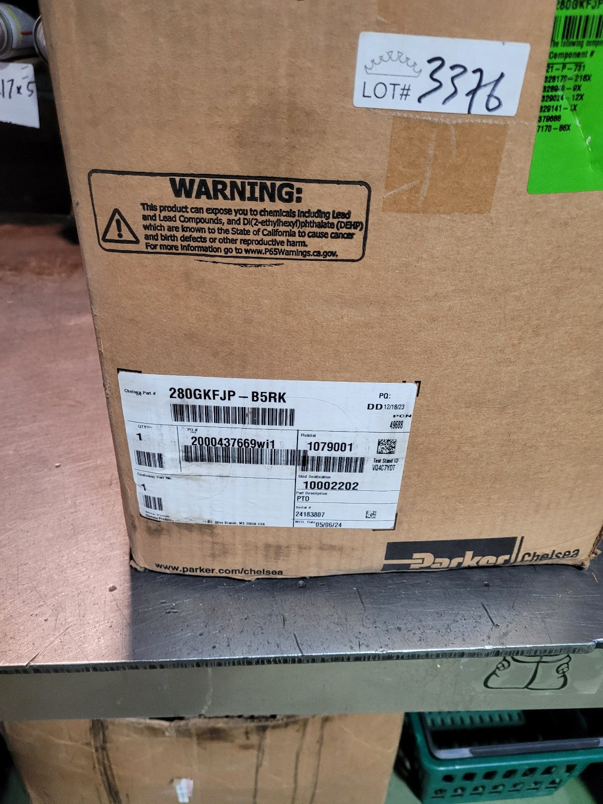 CHELSEA 280GKFJP-B5RK Power Take Off (PTO) Assembly - 280 Series, Powershift Hyd