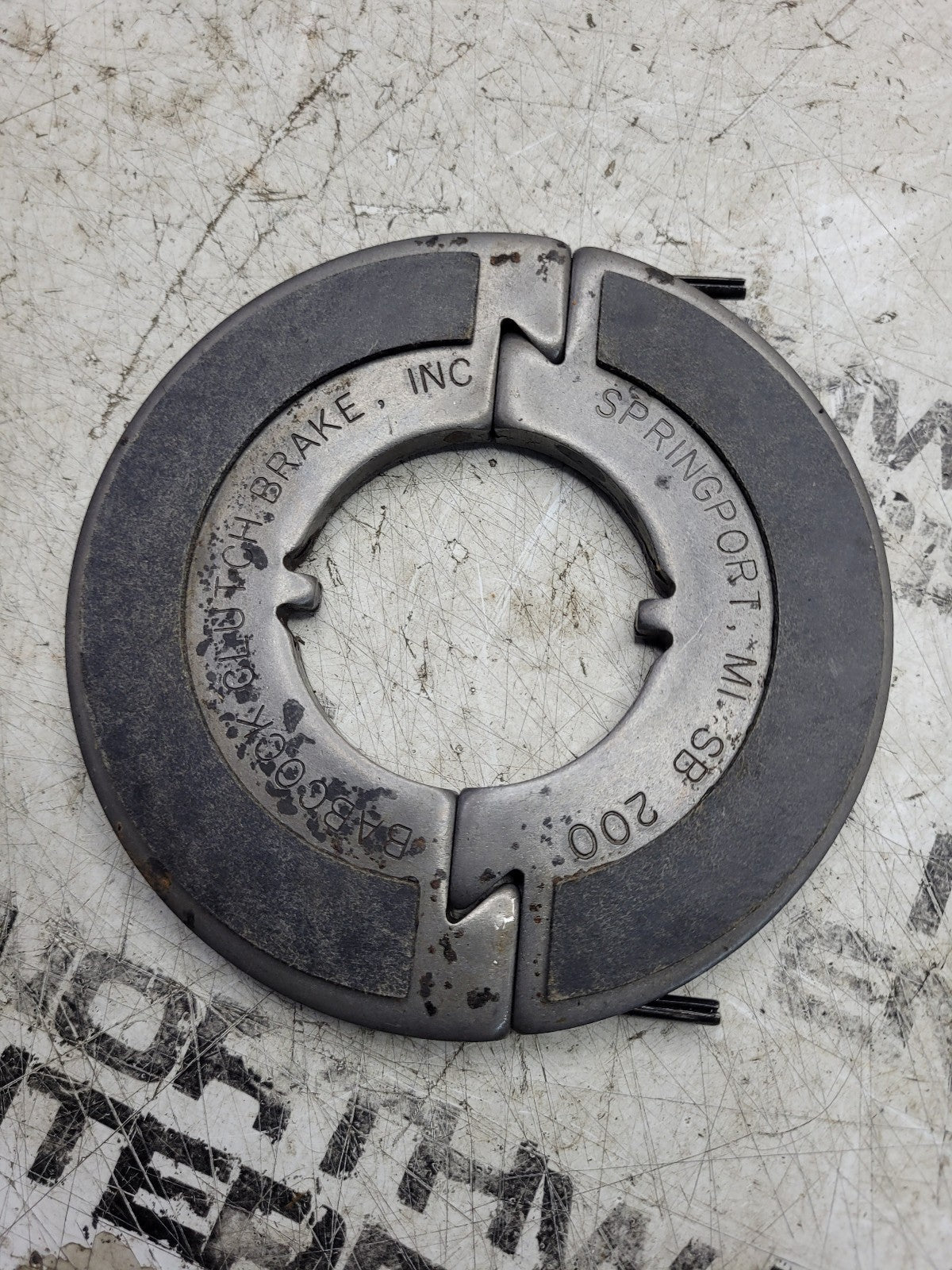 New SB200 2" Babcock Design 2 Piece Clutch Brake