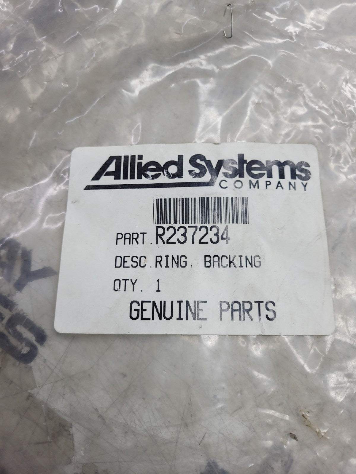 Dana 237234 Dana Spicer Backing Ring R237234