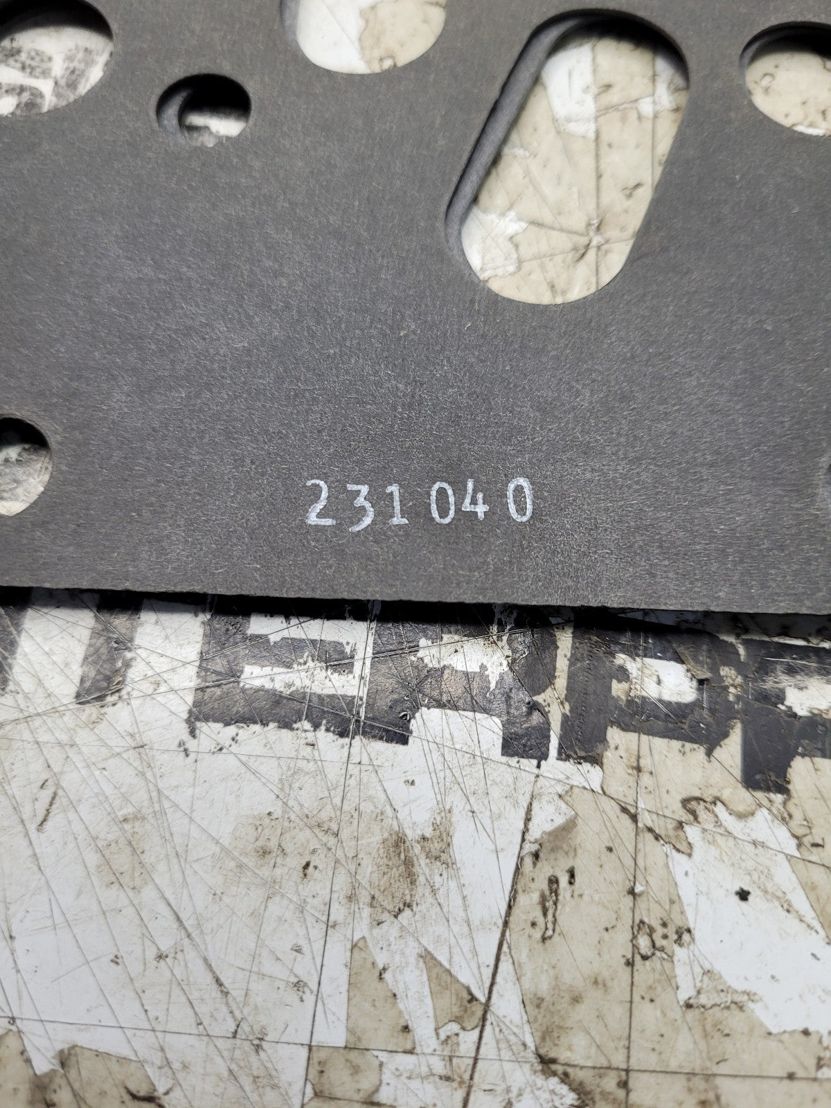 Gasket - Control Valve For Clark: 231040