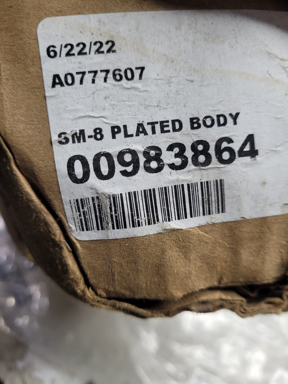 NEW SELECTOR VALVE 00983864 SM-8 PLATED BODY