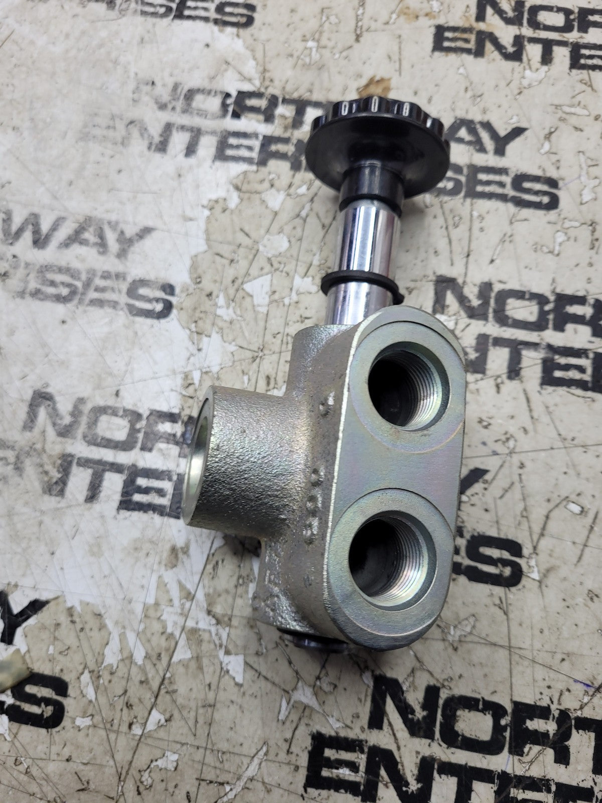 NEW SELECTOR VALVE 00983864 SM-8 PLATED BODY