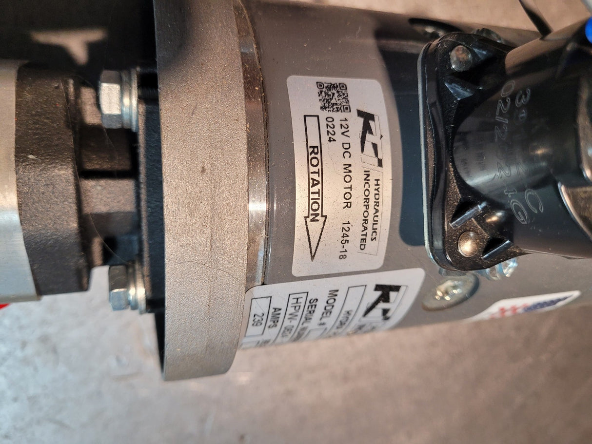 NEW HPW0624-0174 HYDRA POWER SYSTEMS DC 45437 2000PSI ELECTRIC HYDRAULIC PUMP