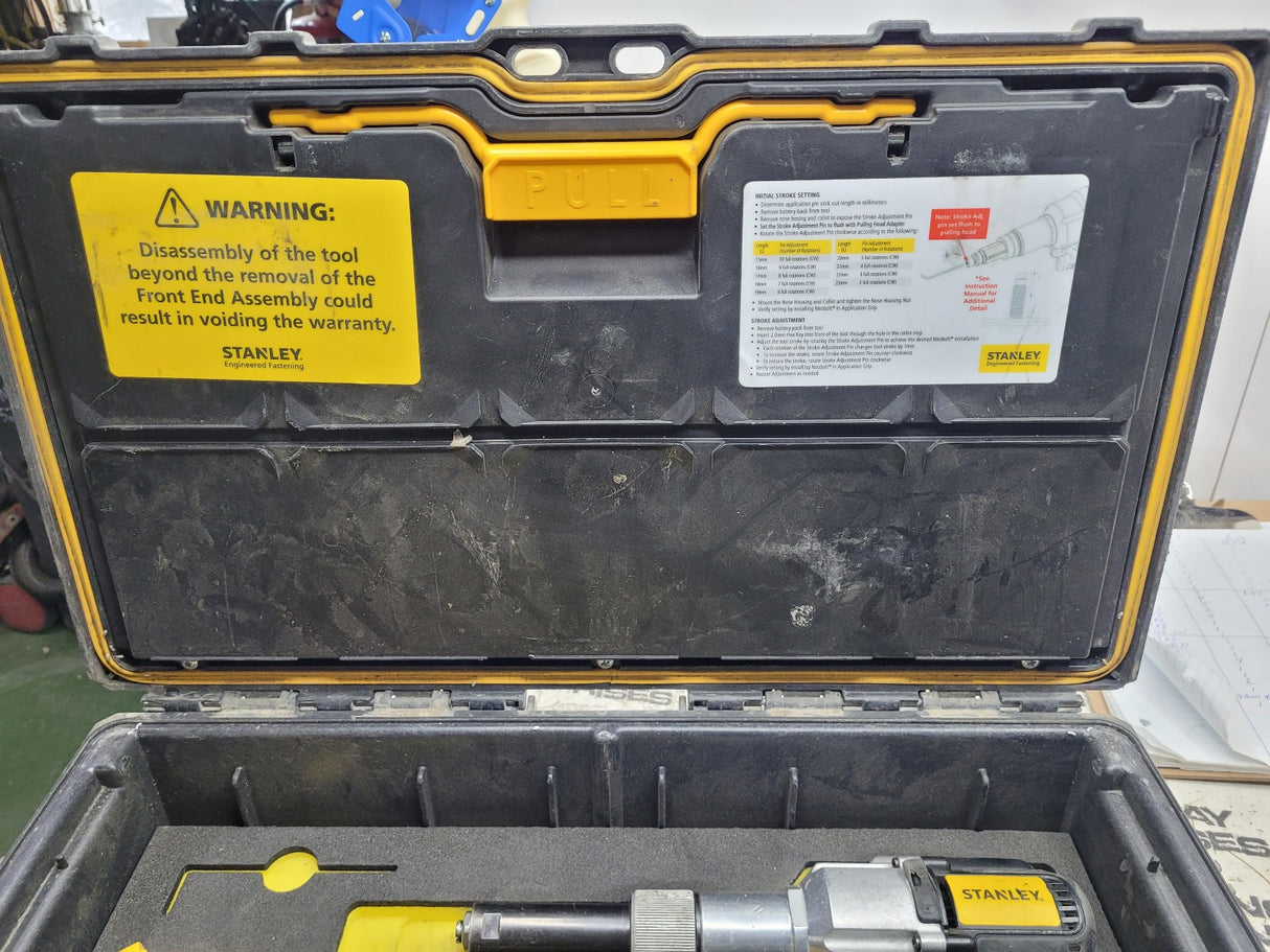 PB2500N STANLEY NeoBolt® PB2500N Cordless Lockbolt Tool ref-2001