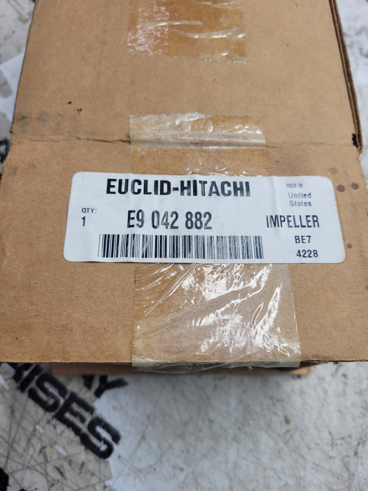 NEW E9042882 EUCLID BLOWER FAN BLADE 9042882