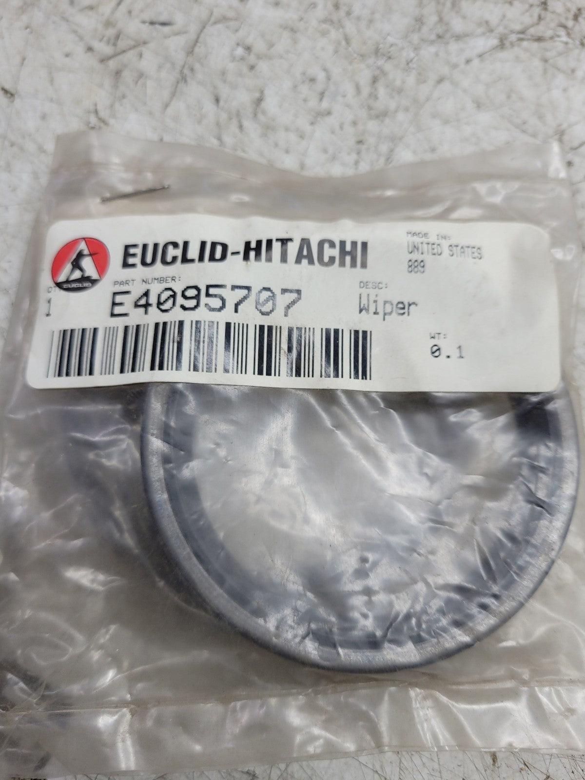 NEW E4095707 EUCLID WIPER SEAL 4095707 1PC