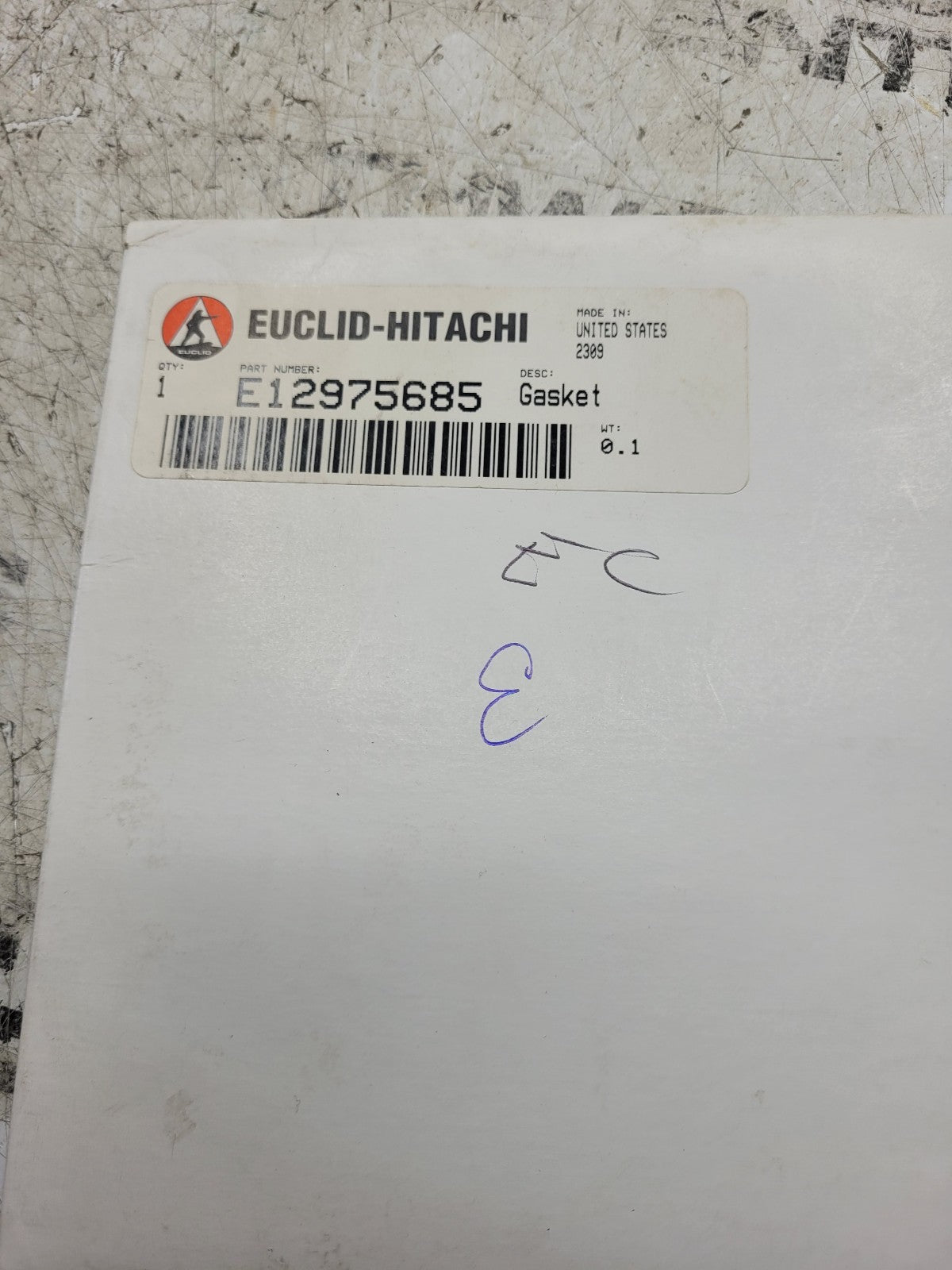 NEW EUCLID GASKET E12975685 12975685