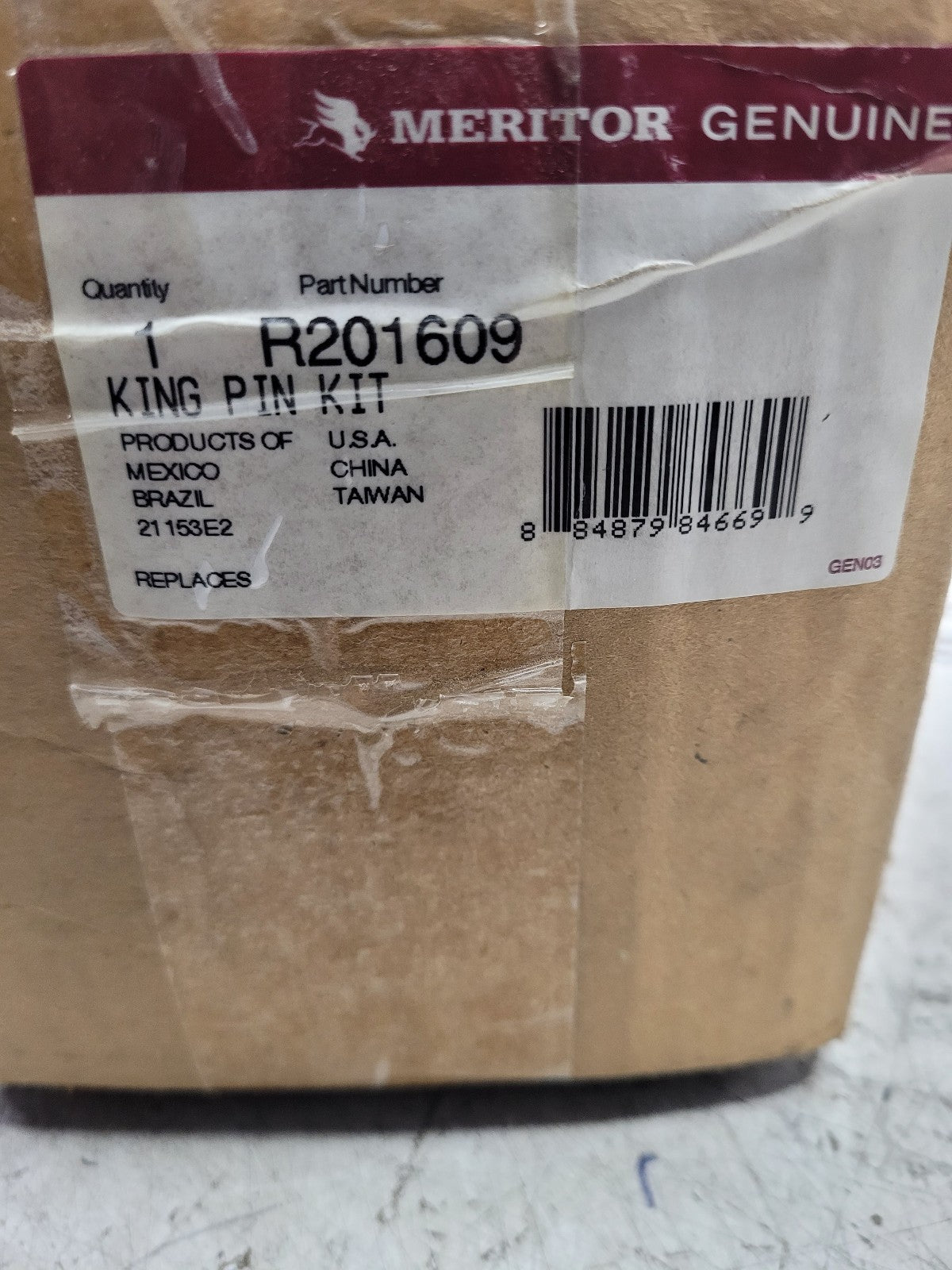 NEW GENUINE MERITOR R201609 KING PIN KIT