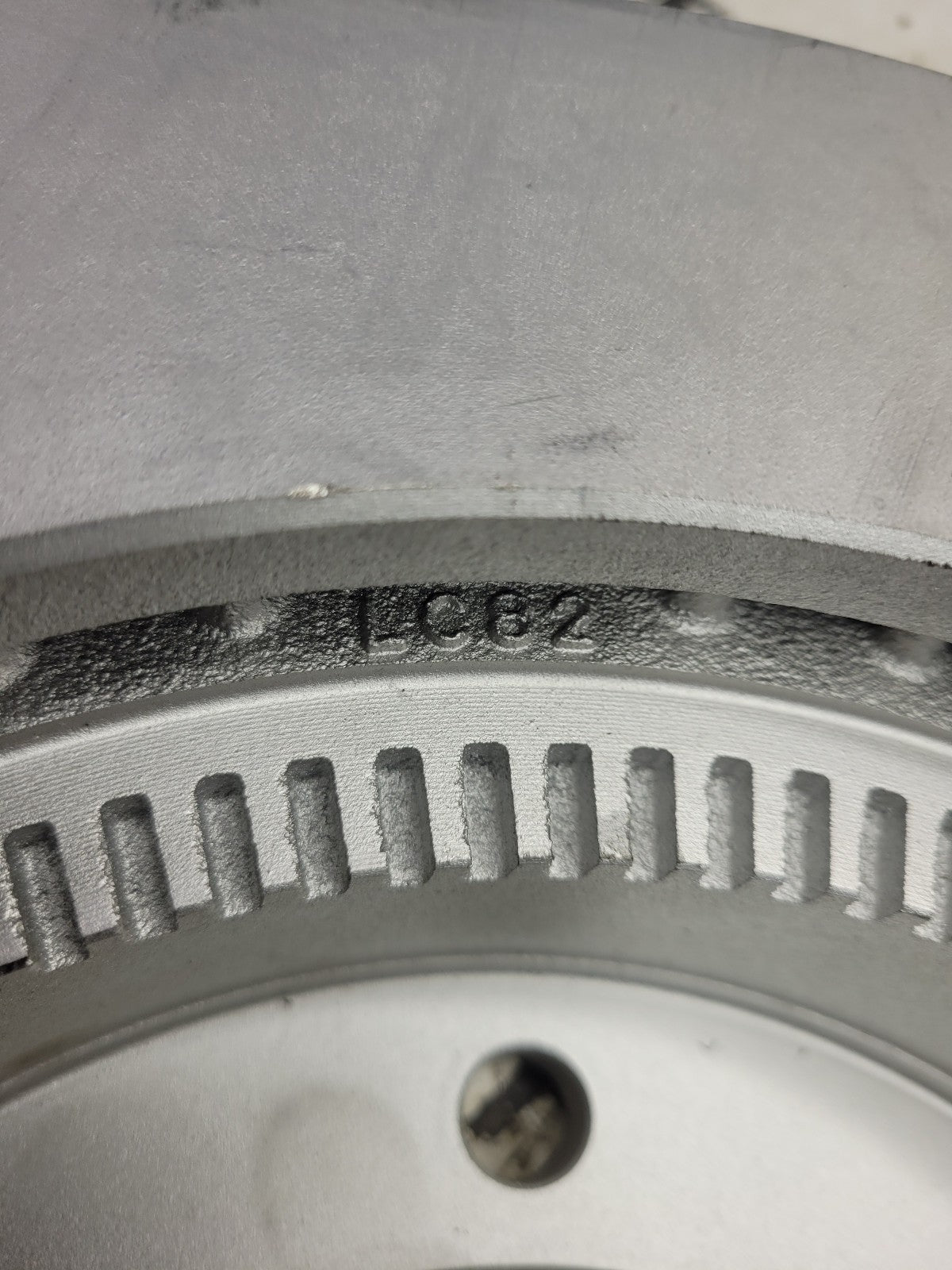 NEW D6227DM GUNITE BRAKE ROTOR HAT SHAPE ABS