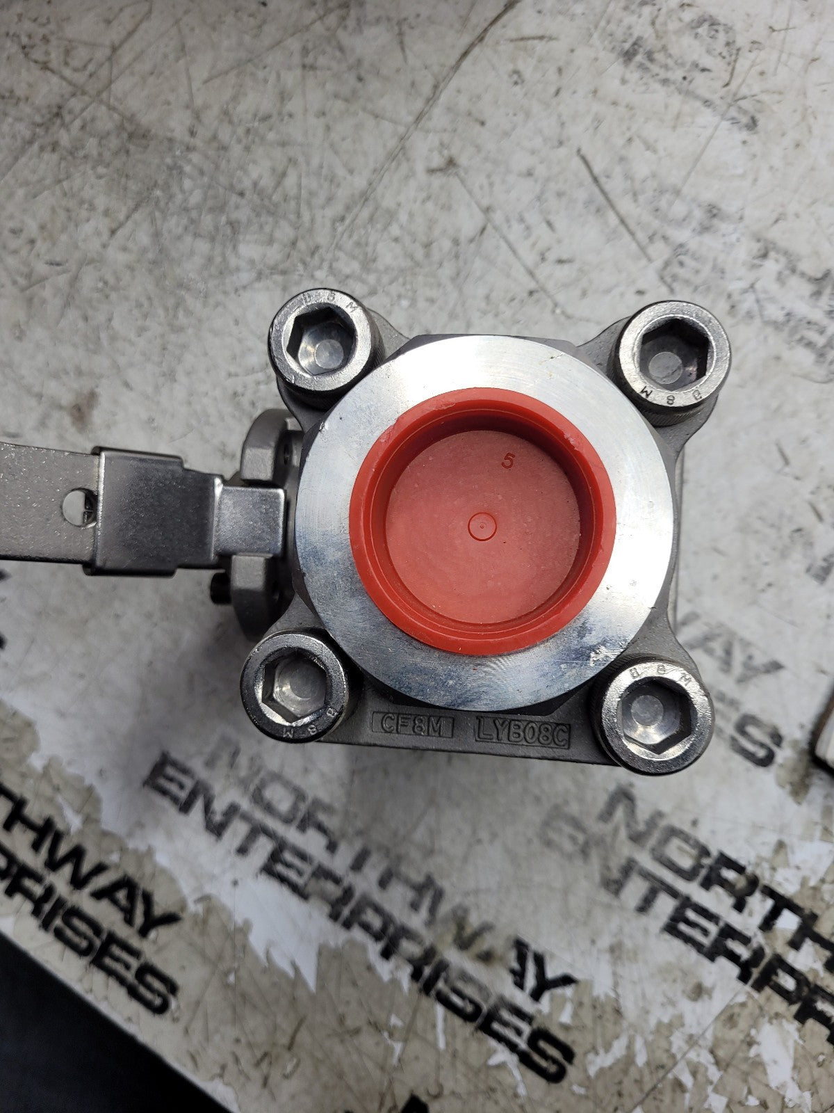 NEW Velan T1813-SSEZ Stainless Socket Ball Valve W330 1 1/2" DN40 CF8M