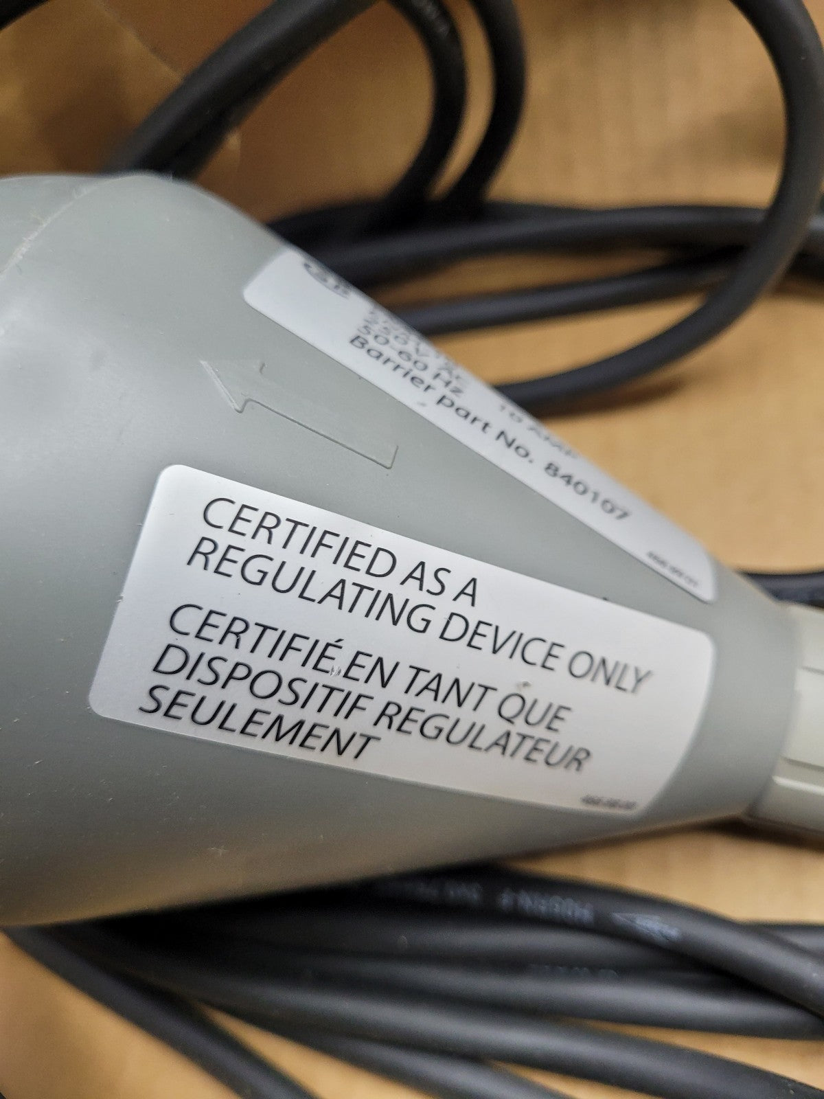 NEW ENM-10 BARRIER 840107 250V AC 10AMP FLOAT LEVEL SWITCH XYLEM FLYGT