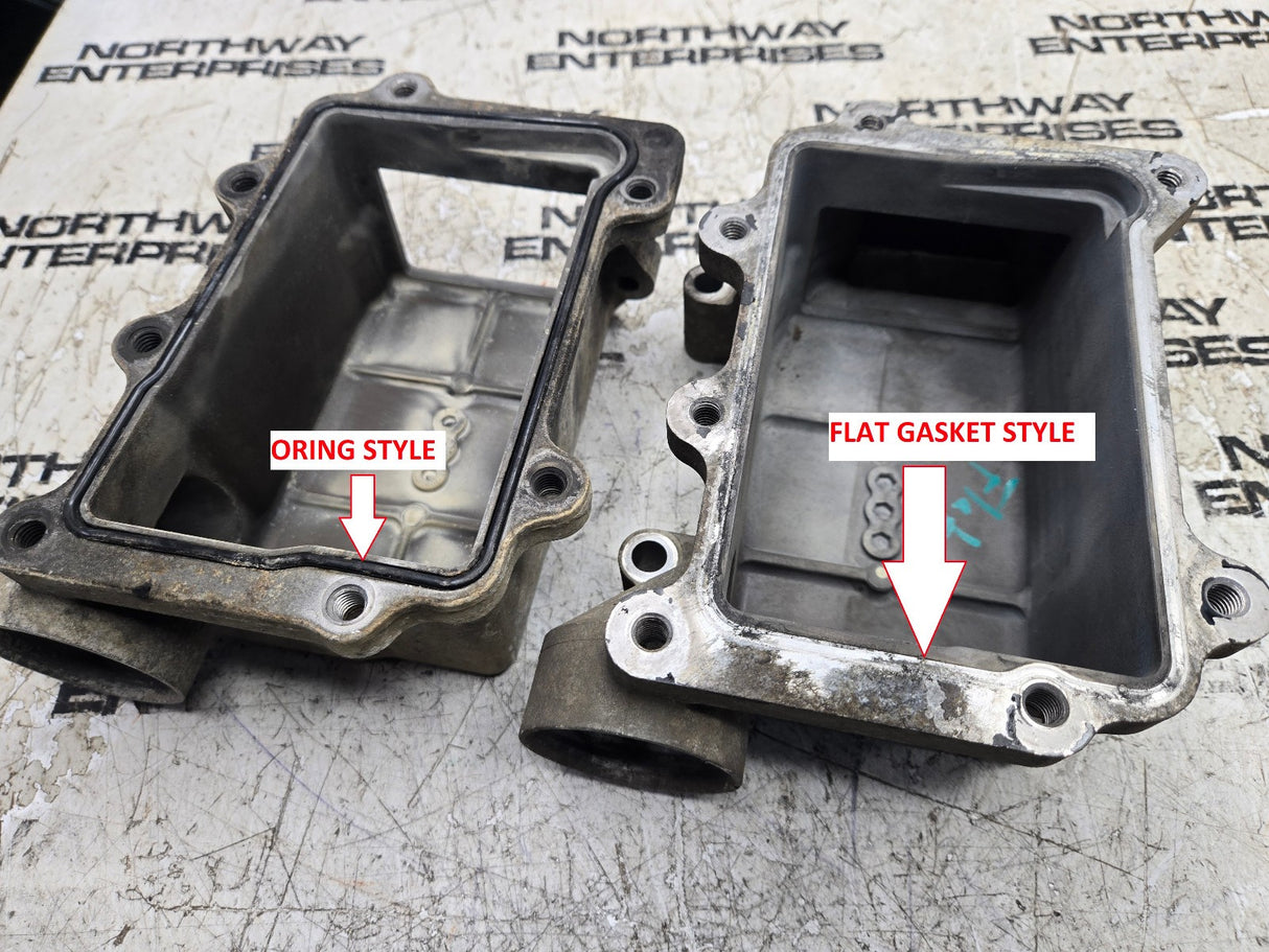 EARLY FLAT GASKET TYPE 98062847 01-10 6.6 DURAMAX Oil Cooler Housing
