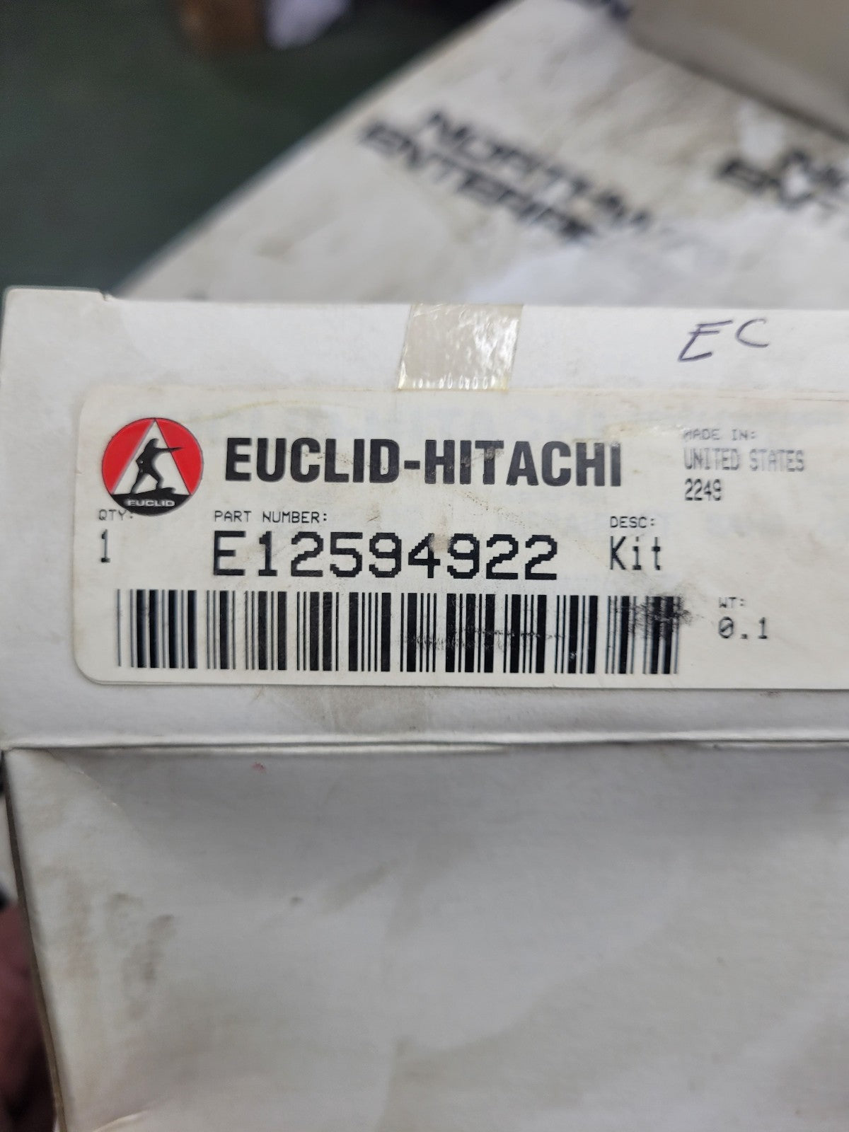 NEW EUCLID SEAL KIT E12594922 12594922