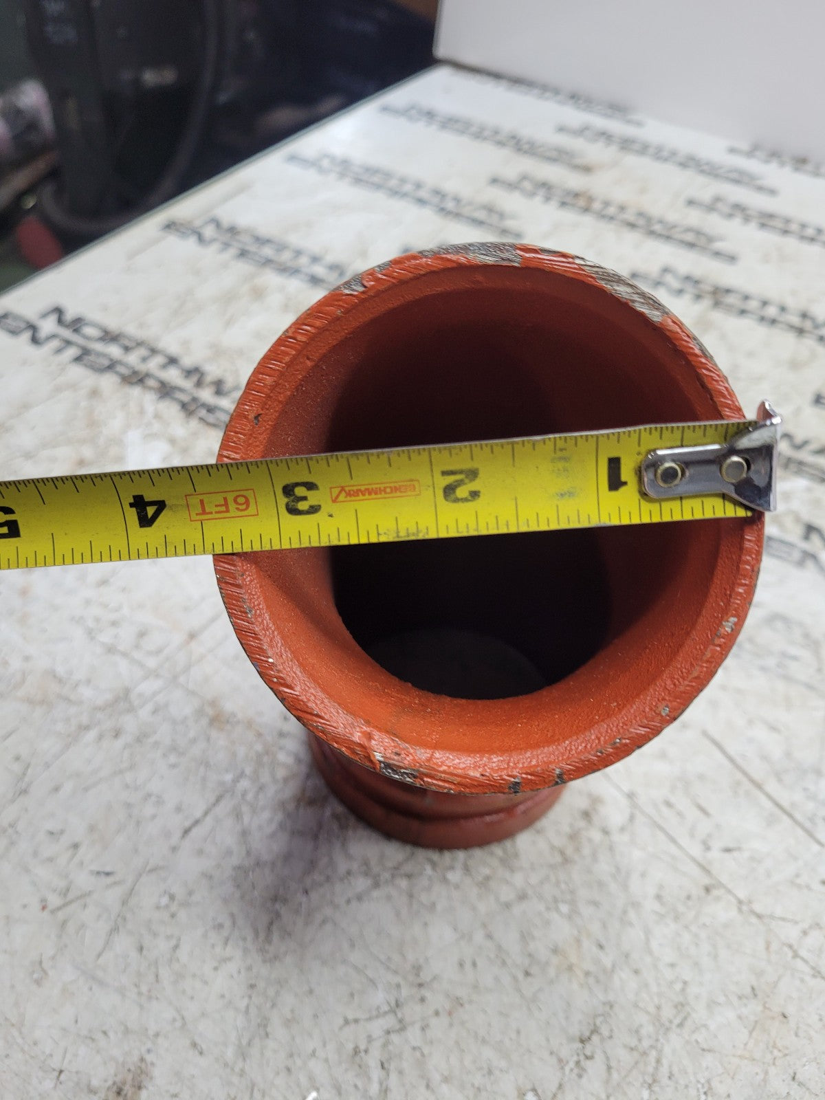 VICTAULIC 3/88.9-45LR NO.110 45* GROOVED LONG RADIUS ELBOW