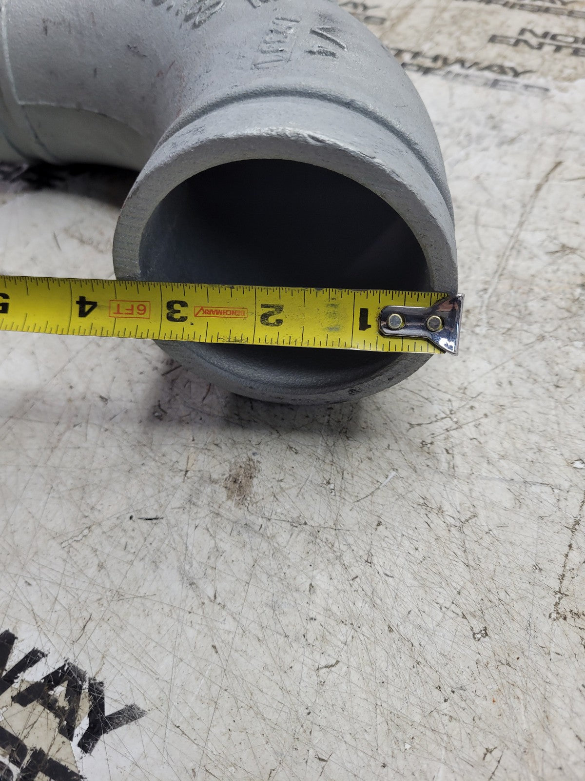 3? Victaulic 90 Degree Elbow Fitting Long Radius No. 100, 3/88.9-90LR