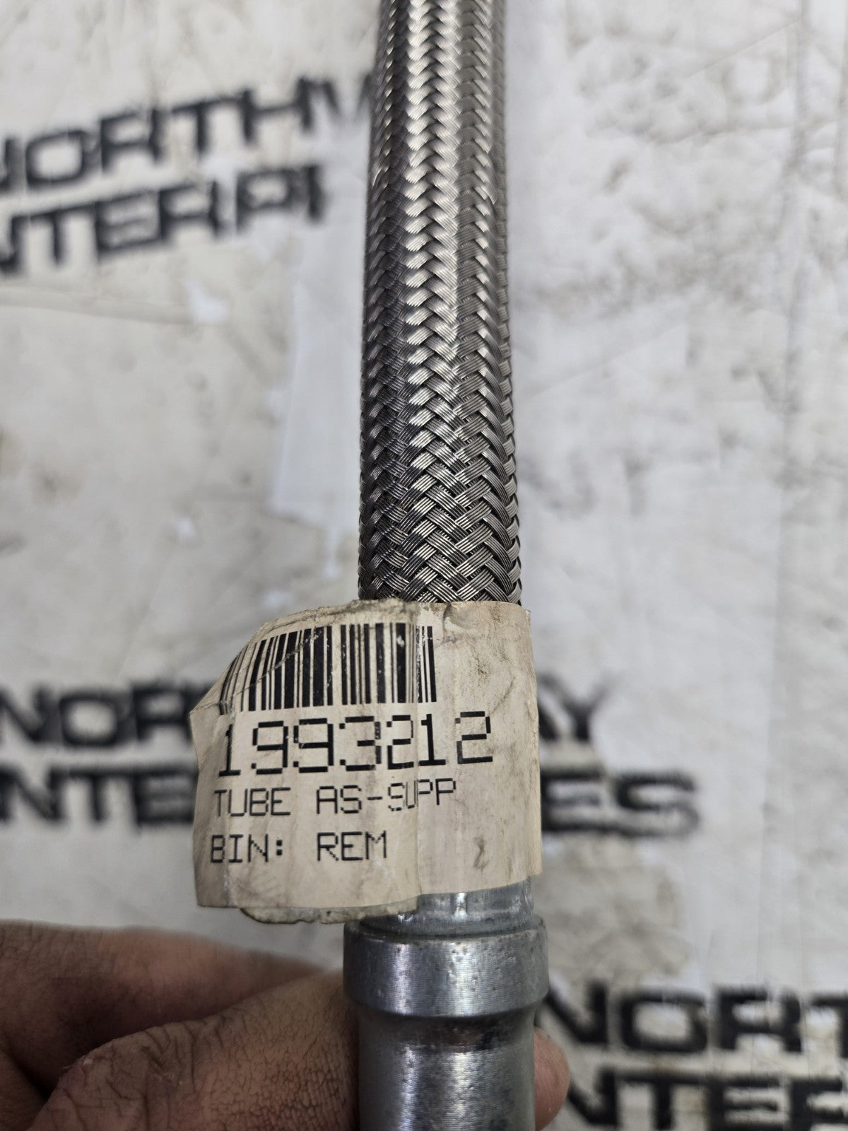 New 3406E/C-15 Turbo Oil Feed Line - Caterpillar 1993212, 199-3212 1993212-01