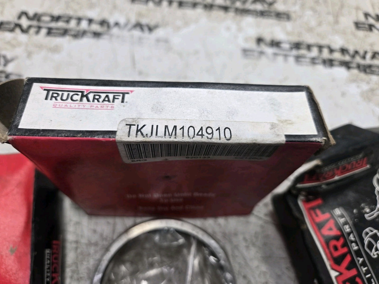 SET OF 3PC TKJLM 104910 TRUCKRAFT BEARING RACE TKJLM104910