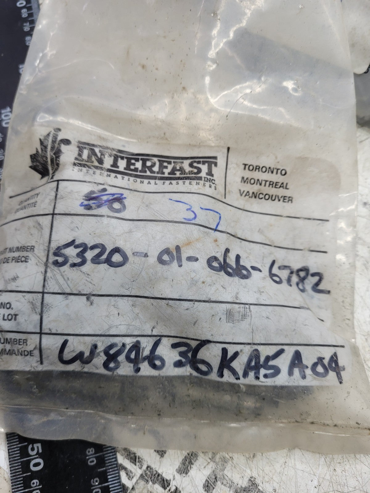 NEW OLD STOCK LOT OF 62 RIVETS PLT114-8-12 NSN 5320-01-066-6782
