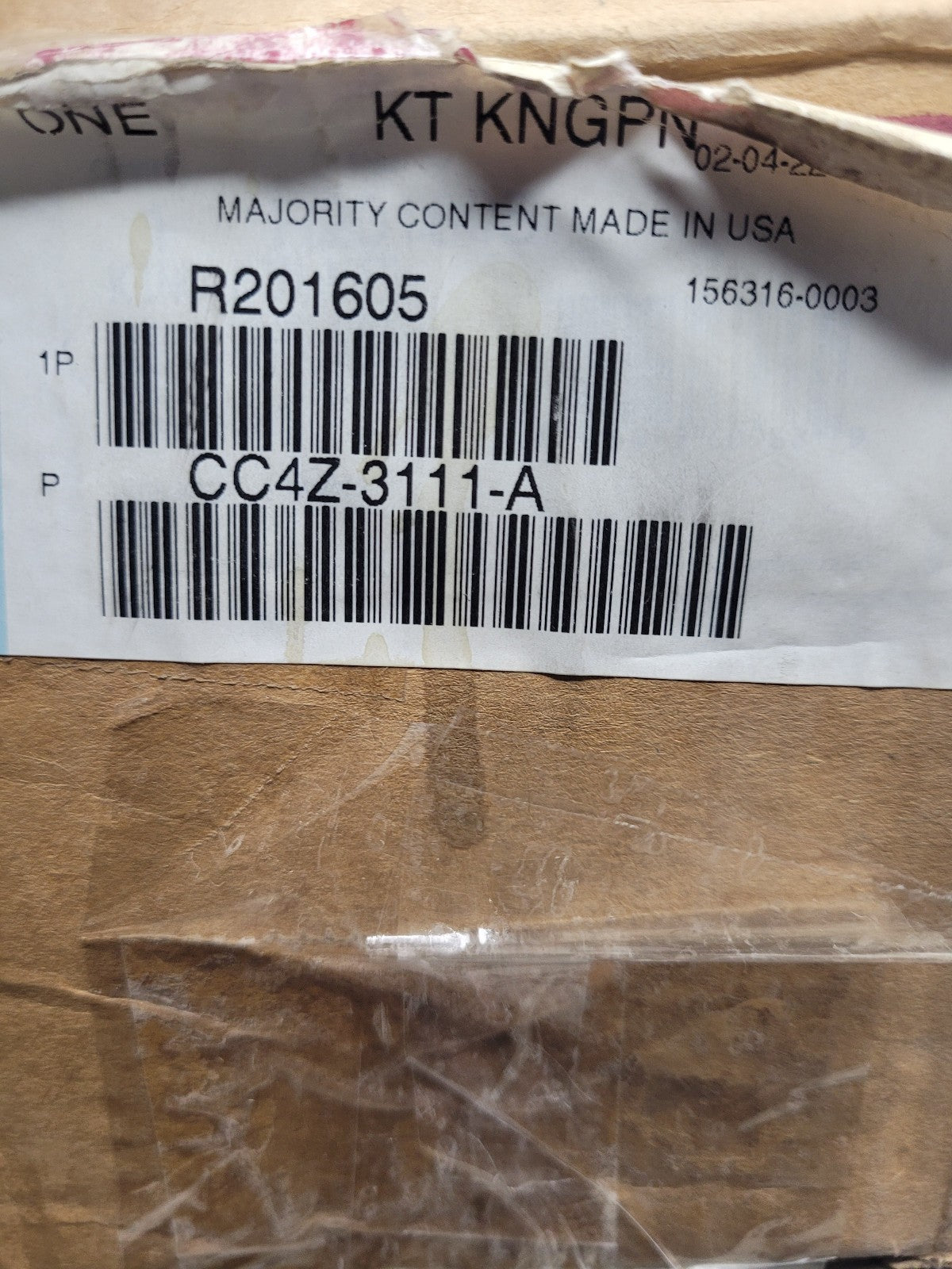 NEW MERITOR R201605 / CC4Z-3111-A KING PIN KIT PLEASE VIEW ALL PICS