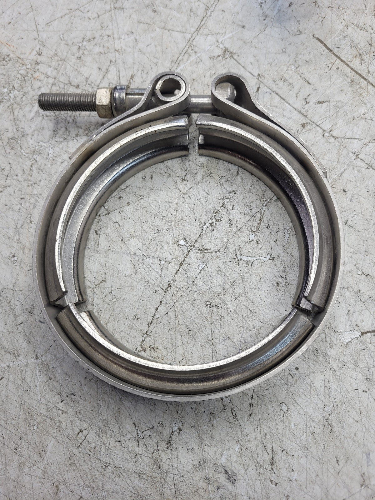 4" Stainless V-Band Clamp For Diesel Turbo Down Pipe R.G. Ray 100137 New