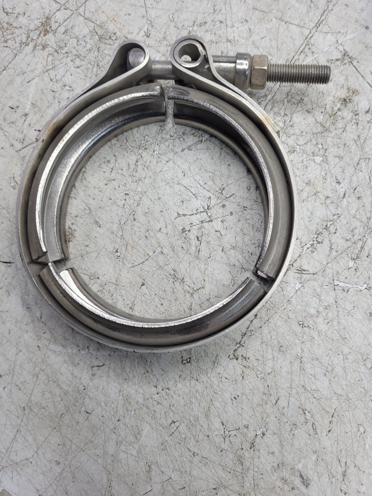 4" Stainless V-Band Clamp For Diesel Turbo Down Pipe R.G. Ray 100137 New