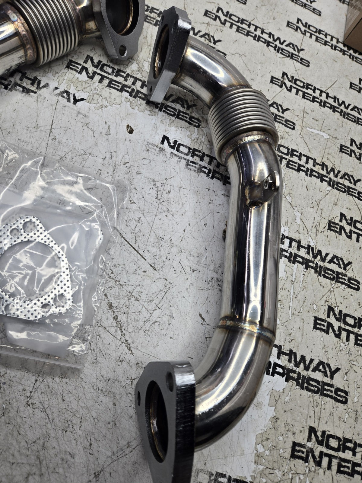 GM Duramax UP-PIPES 6.6L L5P - Stainless Steel Up-Pipes (2017-2024)