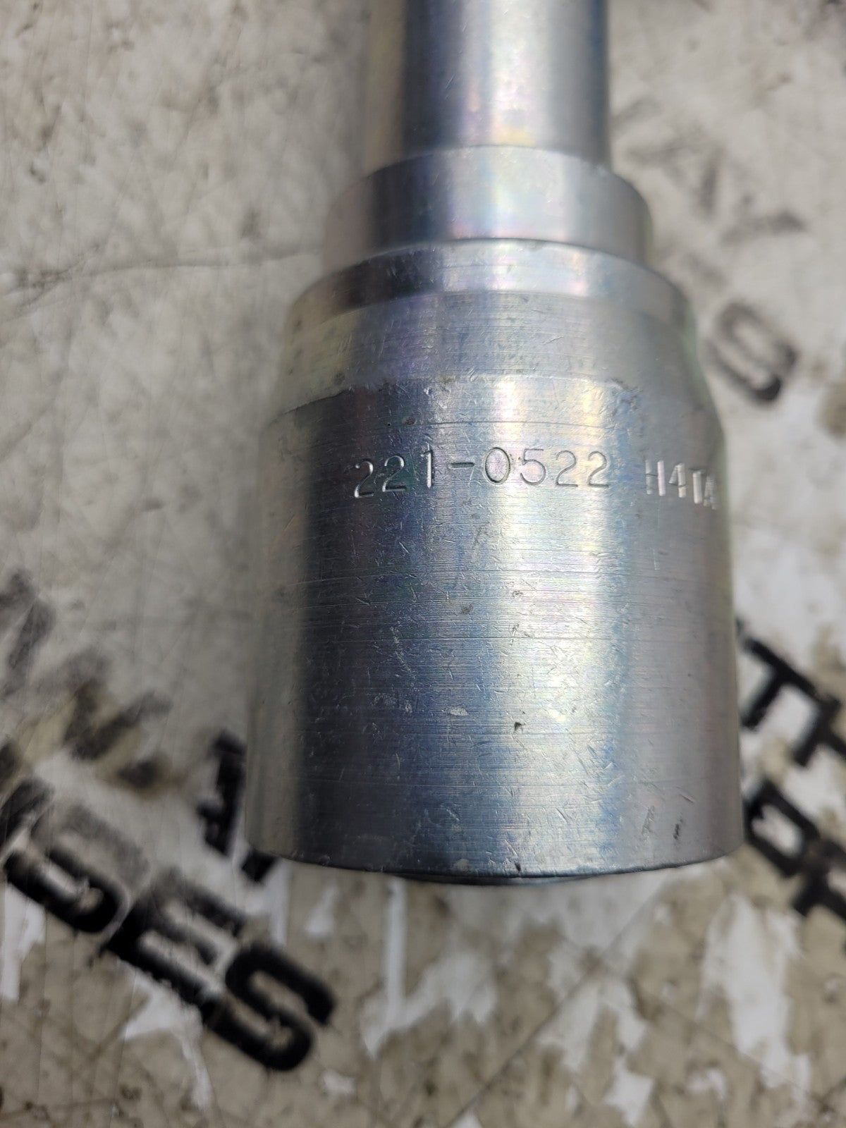 10PC LOT - 221-0522 2210522 #20 FORS X #20 BARB 45° Swivel Fitting Hydraulic