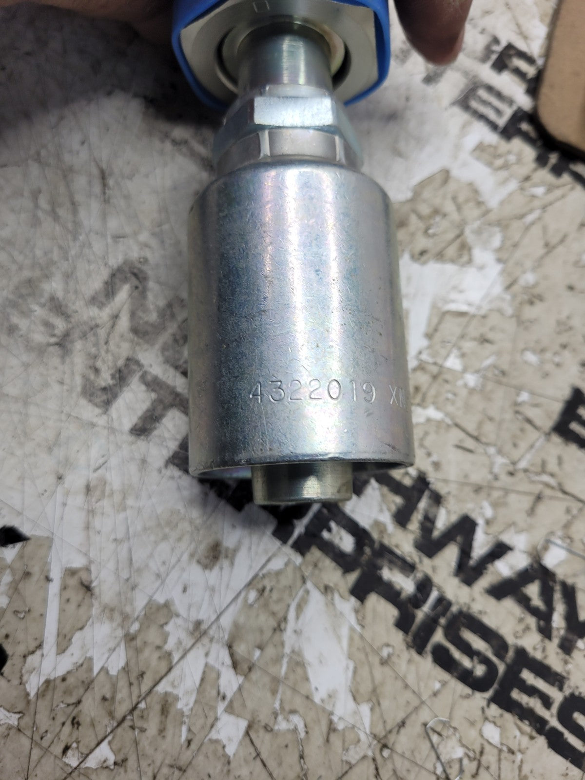 6PC LOT - 432-2019 4322019 #16 FORS X #12 BARB ST Hydraulic Fitting