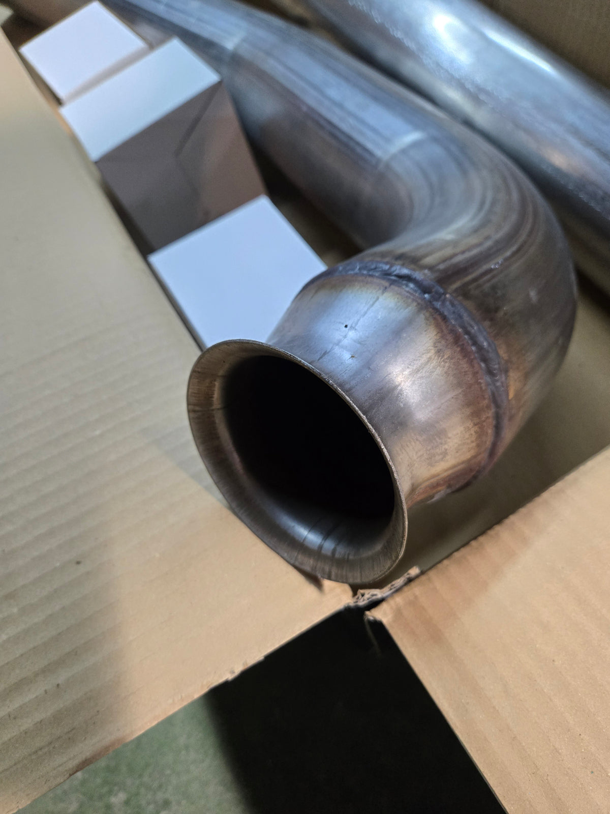 GMC Duramax 6.6L Cat & DPF Delete Pipe, 304 Stainless Steel - (2011-2015)!
