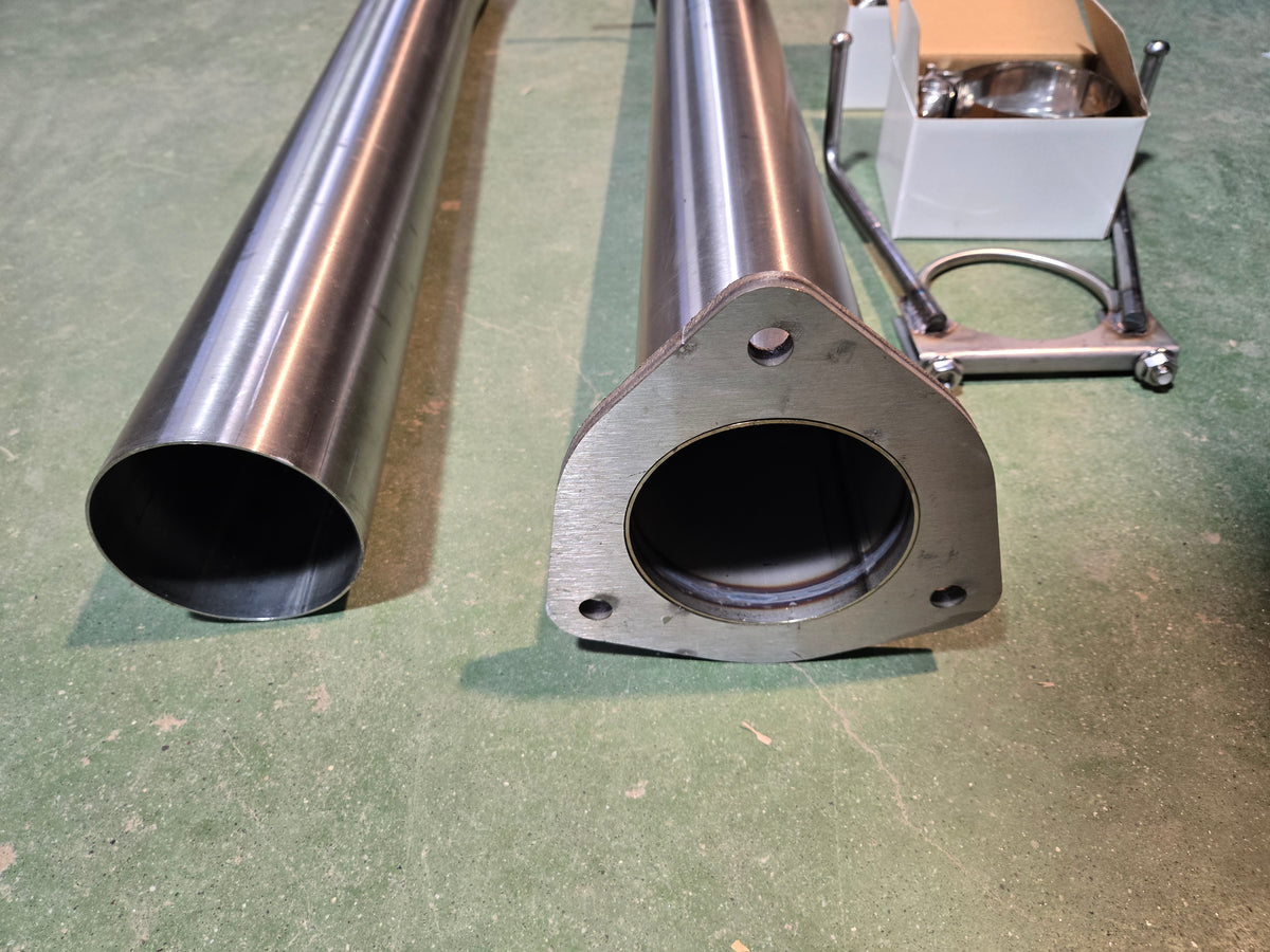 Dodge Ram Cummins DPSS-RAM-13-S3 6.7L Cat & DPF Pipe 2013-18 T304 SS