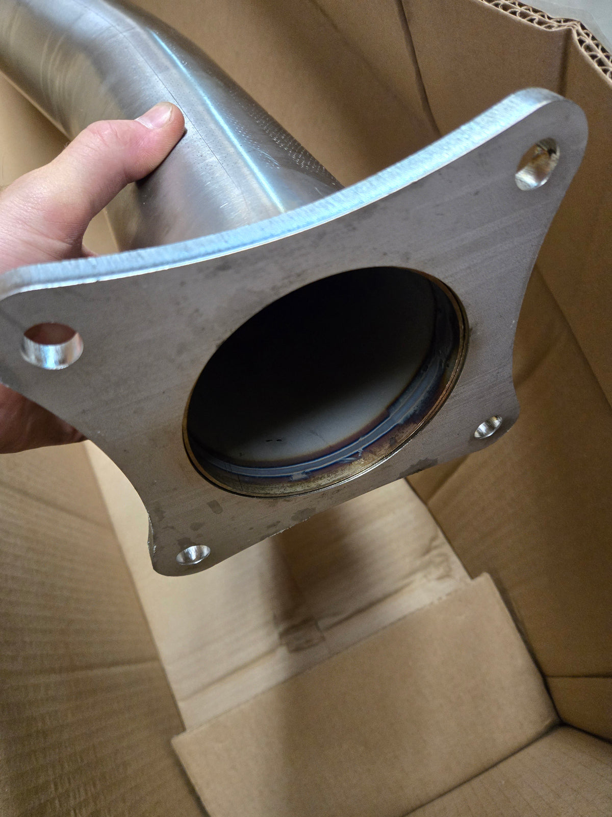 Ram Cummins 6.7L Cab & Chassis 4" SCR Urea Race Pipe Over 70" (2011-2012)