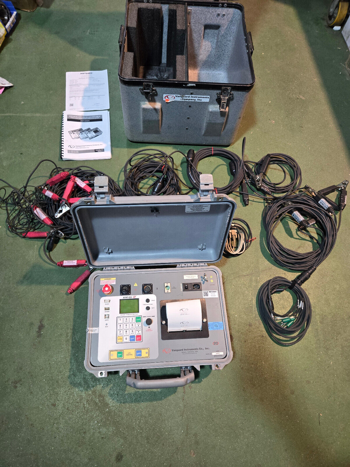 Vanguard ATRT-03 S2 - Automatic, 100 Vac 3-Phase Transformer Turns Ratio Tester!