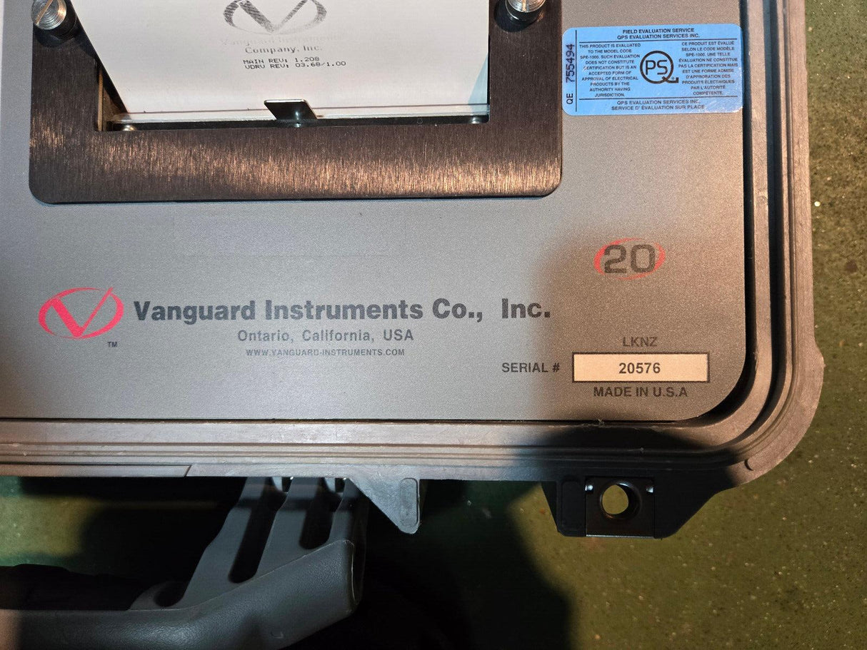 Vanguard ATRT-03 S2 - Automatic, 100 Vac 3-Phase Transformer Turns Ratio Tester!